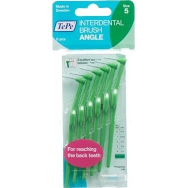 TEPE Angle Interdental-Brush 0.8mm grün