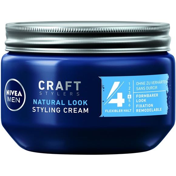 Nivea Hair Styling Men Styling Creme Craft Stylers flexibler Halt Topf - COSMONDO