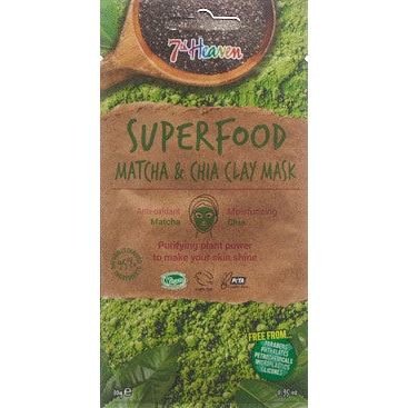 7TH HEAVEN Superfood Clay Mask Mat Chia - COSMONDO
