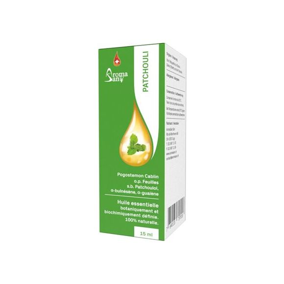 AROMASAN Patschuli Äth/Öl in Schachtel Bio - COSMONDO