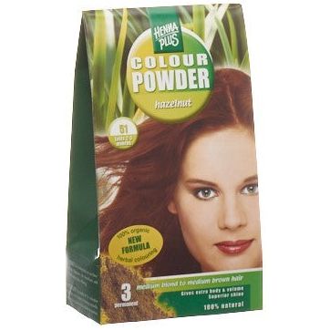 HENNA PLUS Colour Powder 51 haselnuss - COSMONDO