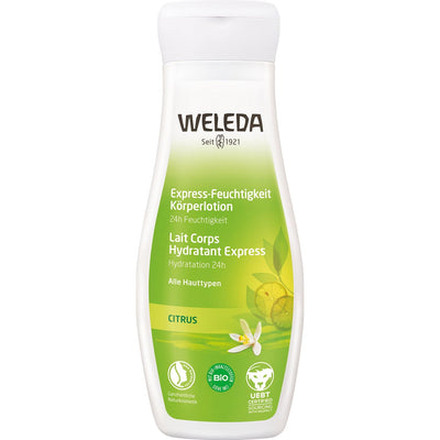 WELEDA Körperlotion Citrus Express-Feuchtig - COSMONDO