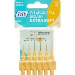 TEPE Interden Brush 0.7mm x-soft gelb - COSMONDO