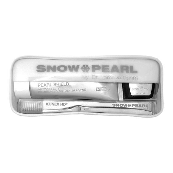 SNOW PEARL Travel Kit PEARL SHIELD weiss - COSMONDO