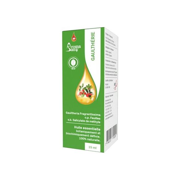 AROMASAN Wintergrün Äth/Öl in Schachtel Bio - COSMONDO