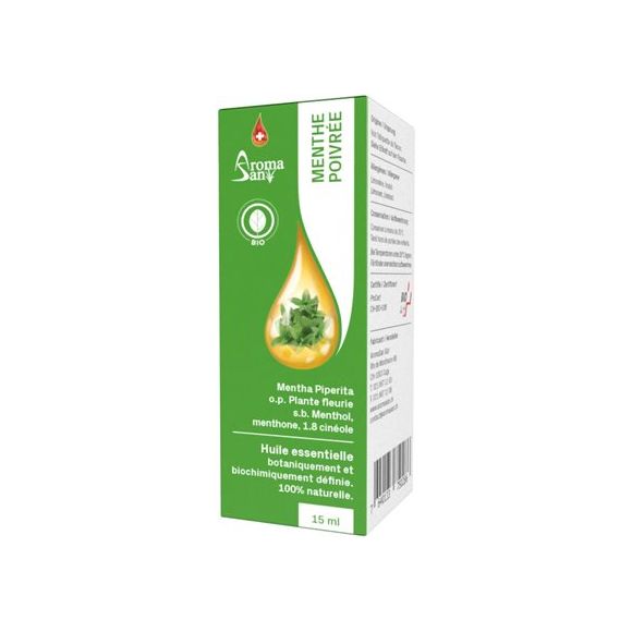 AROMASAN Pfefferminze Äth/Öl Schachtel Bio - COSMONDO