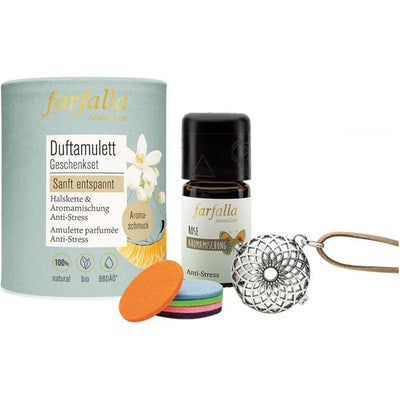 FARFALLA Geschenkset Duftamulett sanft entspannt - COSMONDO