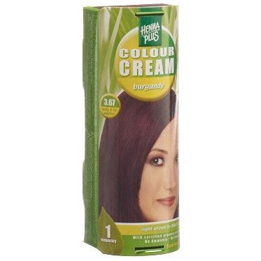 HENNA PLUS Colour Cream 3.67 burgund - COSMONDO