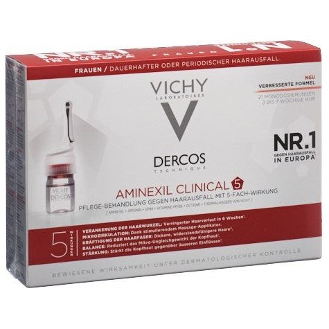 VICHY Dercos Aminexil Clinical 5 Frauen