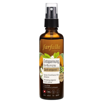 FARFALLA Bio-Raumspray sanft entsp Orangenbl - COSMONDO
