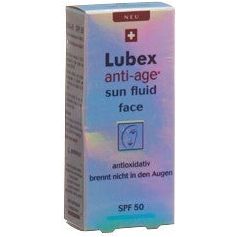 LUBEX ANTI-AGE sun fluid face SPF 50 - COSMONDO