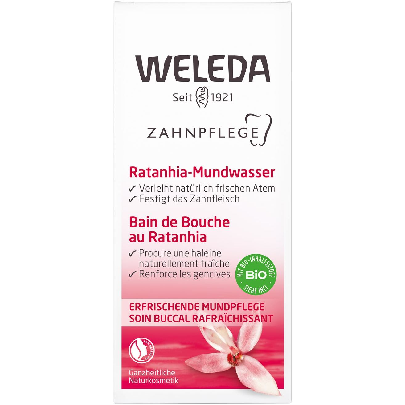 WELEDA Ratanhia-Mundwasser - COSMONDO