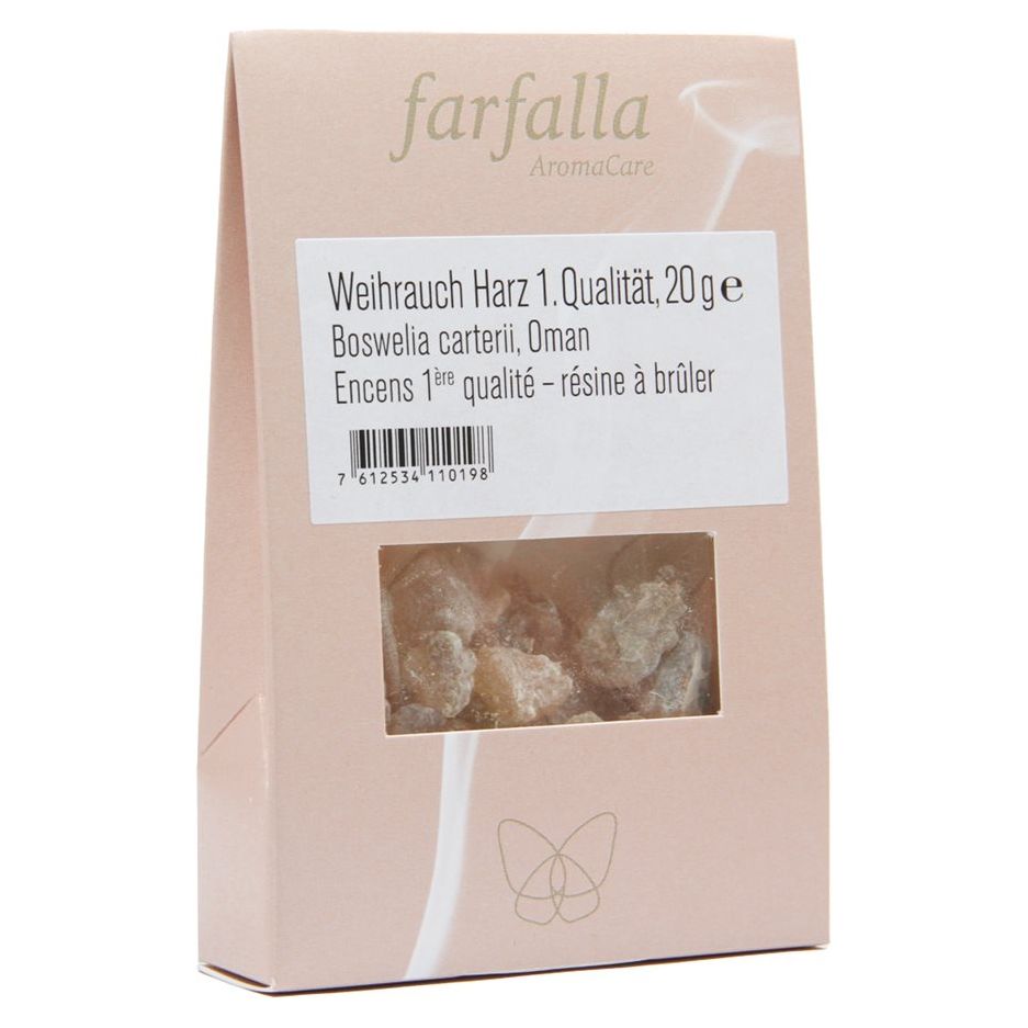 FARFALLA Räucherung Weihrauch 1 Qualität - COSMONDO