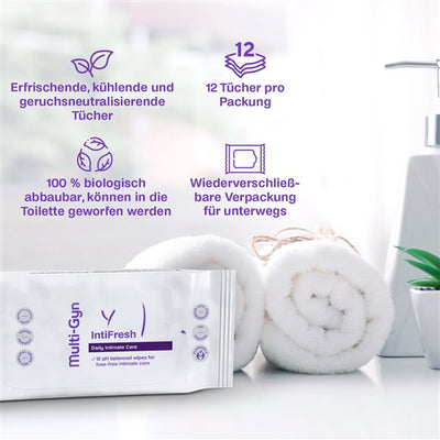 Multi-Gyn IntiFresh Intimpflegetücher - COSMONDO