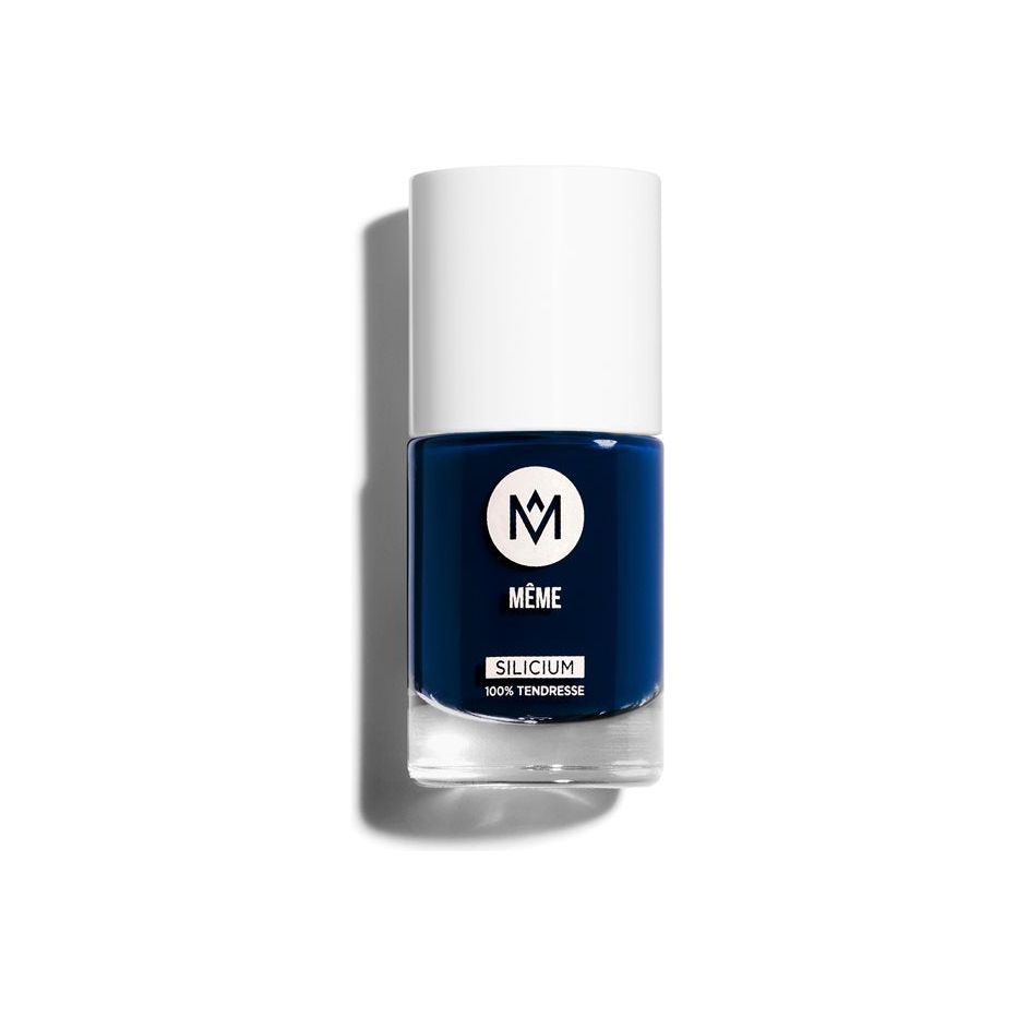 MEME Nagellack mit Silicium Marineblau 09 Fl 10 ml