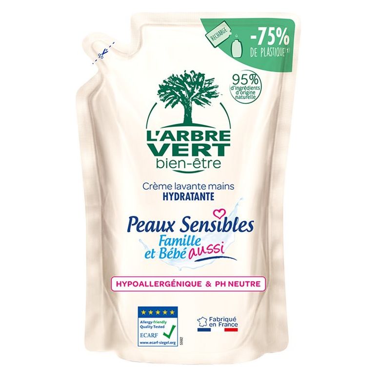 L'ARBRE VERT Handseife Sens Skin Refill Fr - COSMONDO