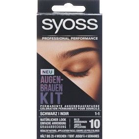 SYOSS Augenbrauen-Kit schwarz