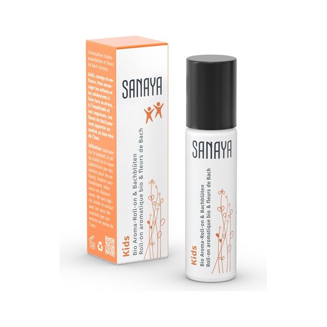 Sanaya Aroma &amp; Bachblüten Roll on Kids Bio - COSMONDO