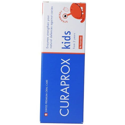CURAPROX kids Kinderzahnp Erdbeere o Fluorid - COSMONDO