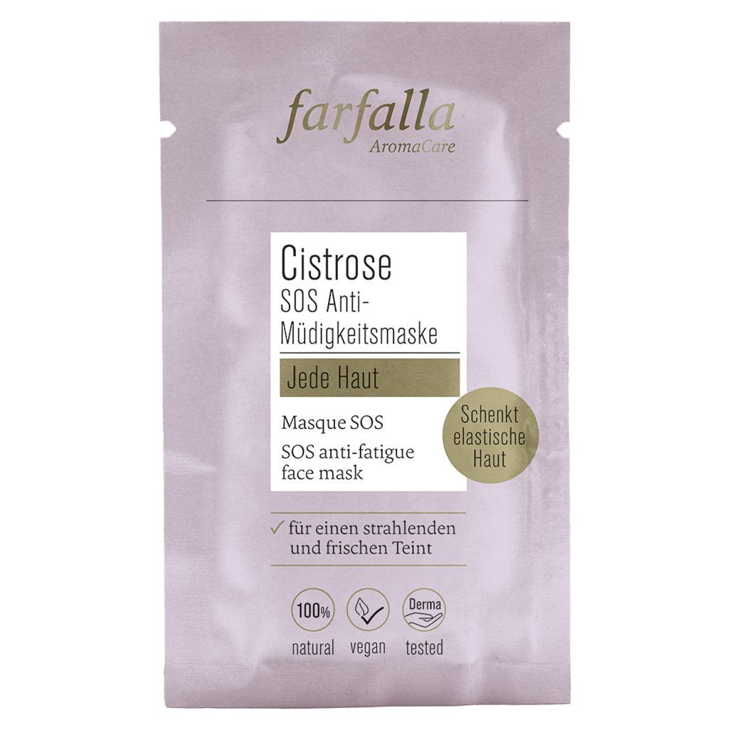 FARFALLA SOS Anti-Müdigkeitsmaske Cistrose - COSMONDO