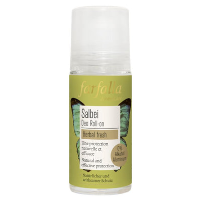 FARFALLA Kräuter Deo Roll-on Salbei - COSMONDO