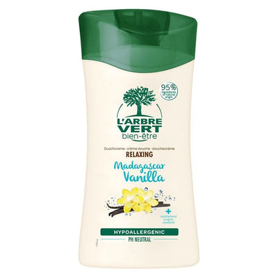 L'ARBRE VERT Öko Duschcreme Vanille d/f - COSMONDO