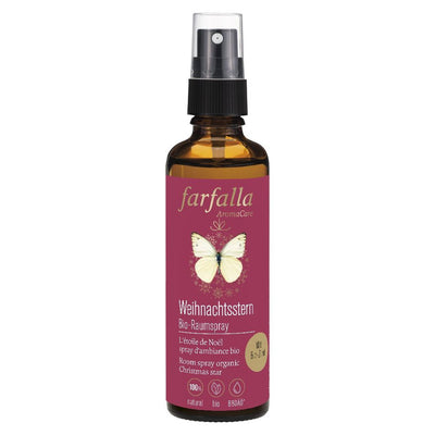 FARFALLA Bio-Raumspray Weihnachtsstern - COSMONDO