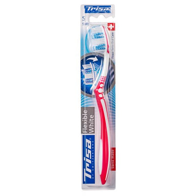 TRISA Flexible White Zahnbürste soft - COSMONDO
