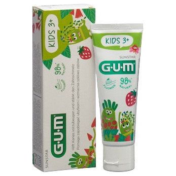 GUM Kids Zahngel 3+ Erdbeer - COSMONDO