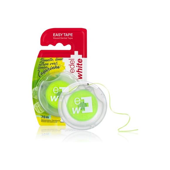 EDEL+WHITE Easy Tape gewachst Zahnseide 70m Caipi - COSMONDO