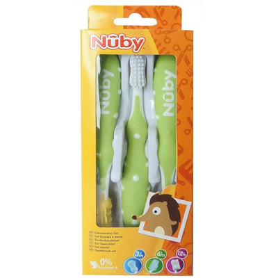 Nuby Zahnputztrainer 3 Stages - COSMONDO