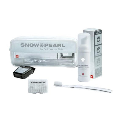 SNOW PEARL Travel Kit SNOW SHINE weiss - COSMONDO