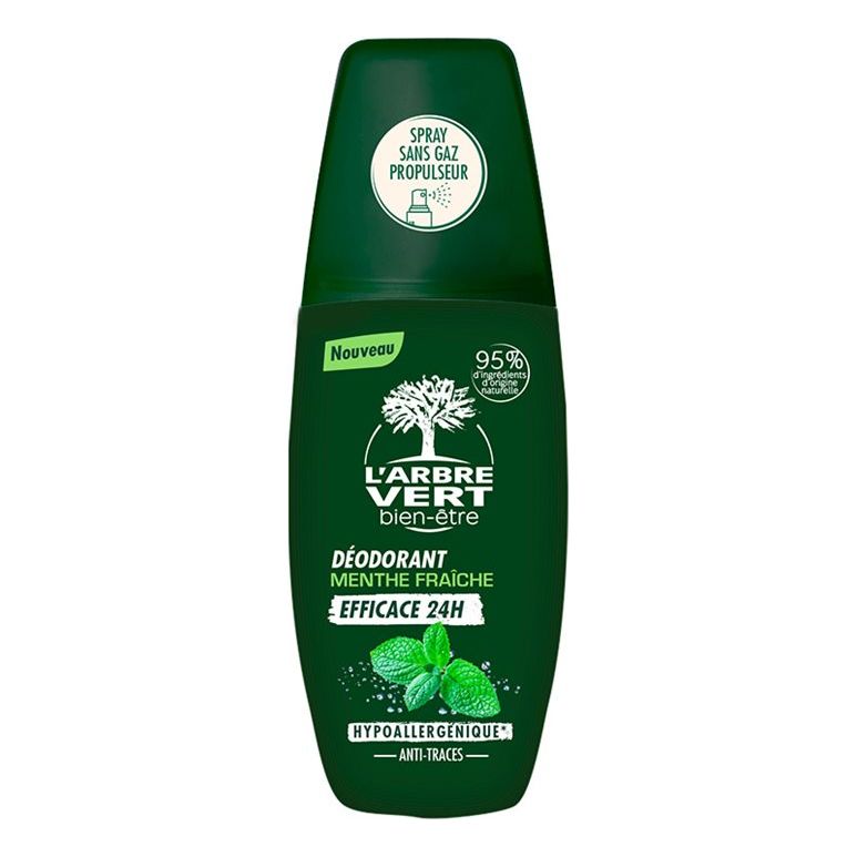 L'ARBRE VERT Deodorant Spray Minze FR - COSMONDO