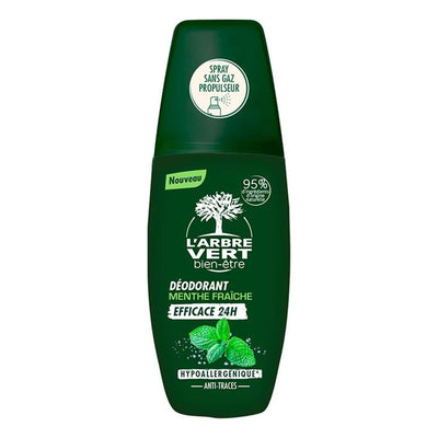 L'ARBRE VERT Deodorant Spray Minze FR - COSMONDO