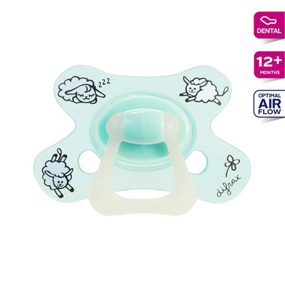 DIFRAX Nuggi Dental 12+M Night Silikon - COSMONDO