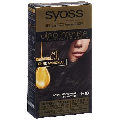 SYOSS Oleo Intense 1-10 intensives Schwarz - COSMONDO