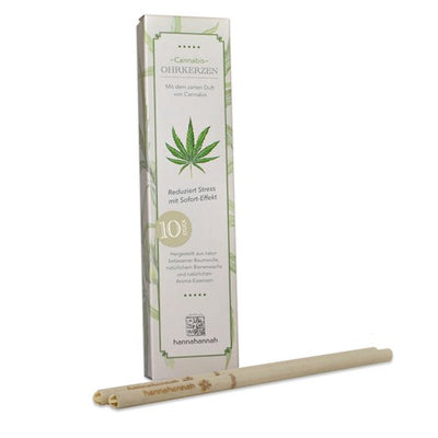 BIOSUN Hannahannah Ohrkerzen Cannabis - COSMONDO