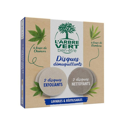 L'ARBRE VERT Make-up Entf-Pads FR