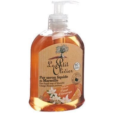 LE PETIT OLIVIER savon liquide fleur orang - COSMONDO