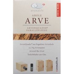 AROMALIFE ARVE ArvenQuader m äth Bio Öl Arve 10ml - COSMONDO