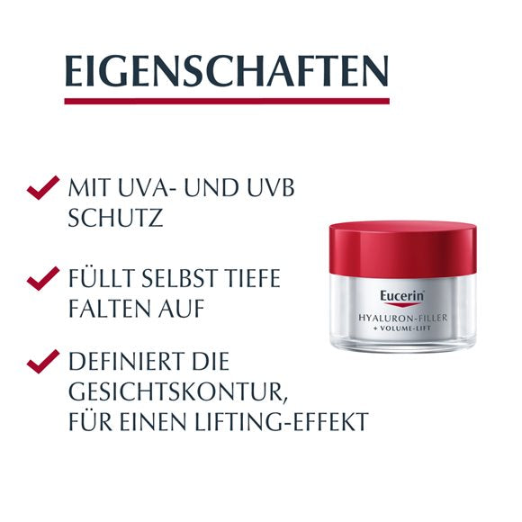 Eucerin HYALURON-FILLER + Volume-Lift Tagespflege normale Haut/Mischhaut - COSMONDO