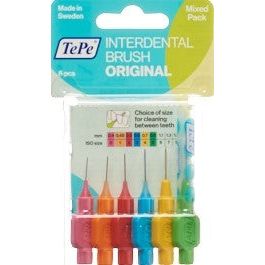 TEPE Interdental Brush ass 6 Stk - COSMONDO