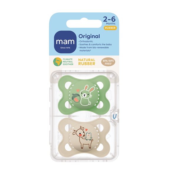 MAM Original Nuggi Kautschuk 0-6m - COSMONDO