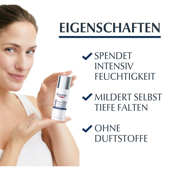Eucerin HYALURON-FILLER + UREA Nachtpflege - COSMONDO