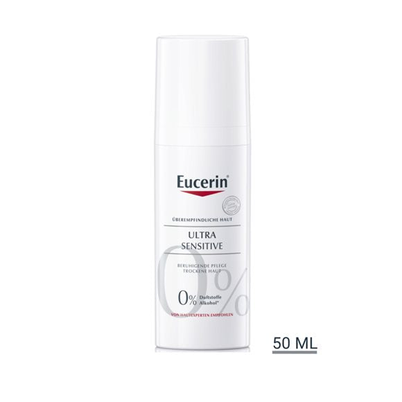 Eucerin UltraSENSITIVE beruhigende Pflege trockene Haut  - COSMONDO