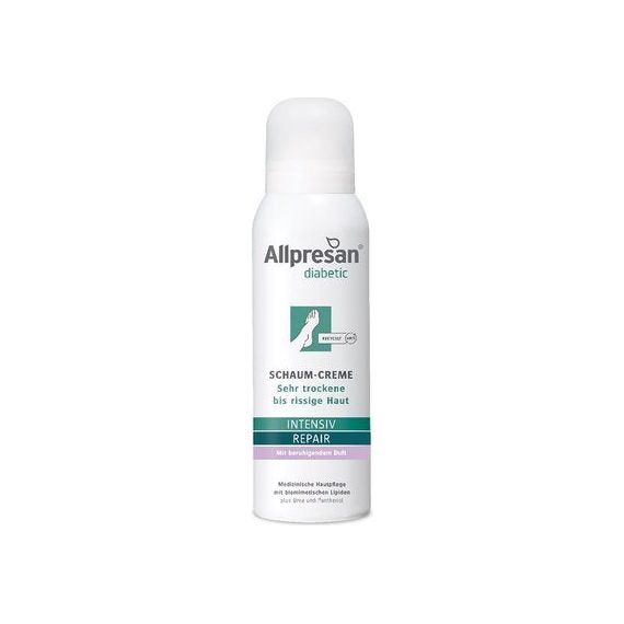 Allpresan diabetic Schaum Creme Intensive Repair mit Duft Aeros Spr