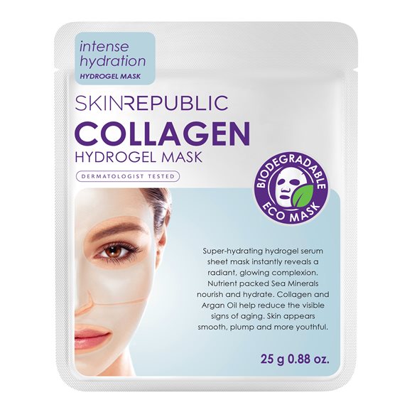 SKIN REPUBLIC Collagen Hydrogel Face Mask - COSMONDO