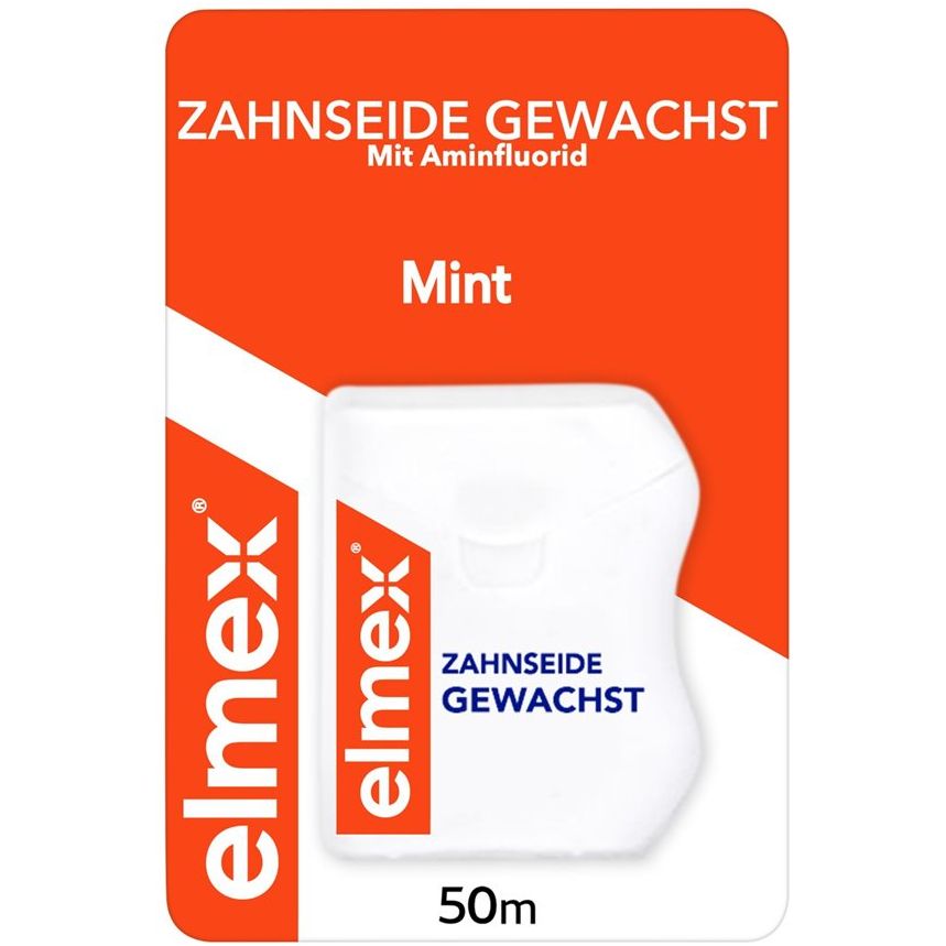ELMEX Zahnseide 50m gewachst - COSMONDO