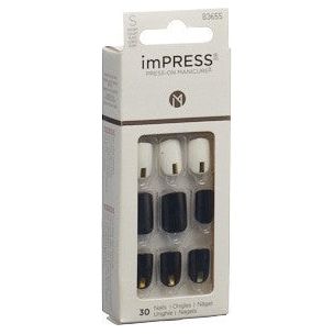 KISS ImPress Nail Kit Midnight Drive
