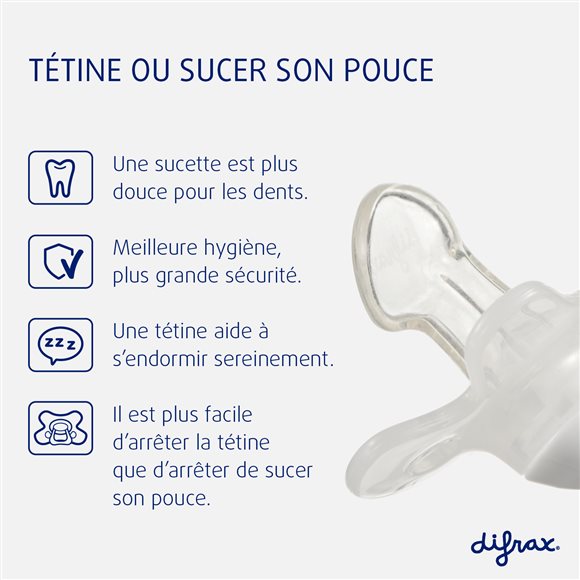 DIFRAX Nuggi dental 18+M Silikon - COSMONDO